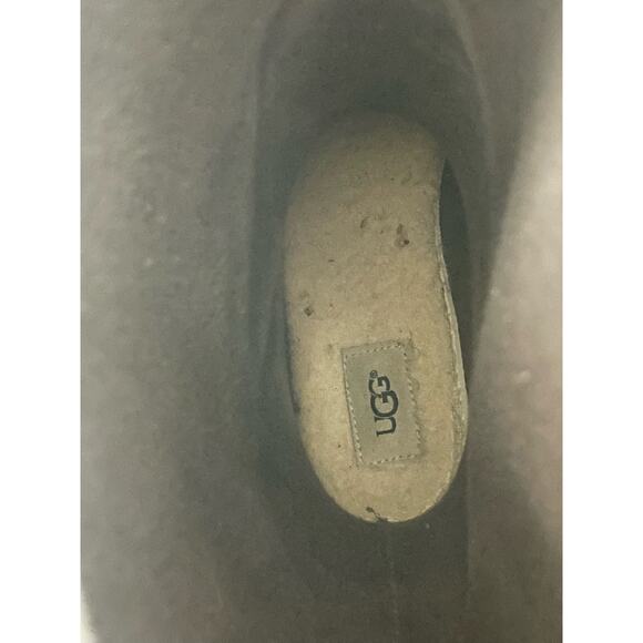 UGG Womens US 10 EU 41 Reignfall Wool Waterproof Rain Boots Black 1014455 - Picture 11 of 12